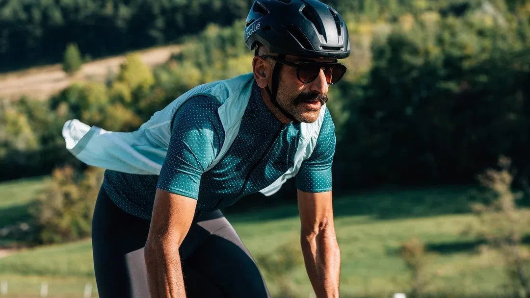 CAFE DU CYCLISTE Jersey Fleurette - Infinite Green-Jerseys-