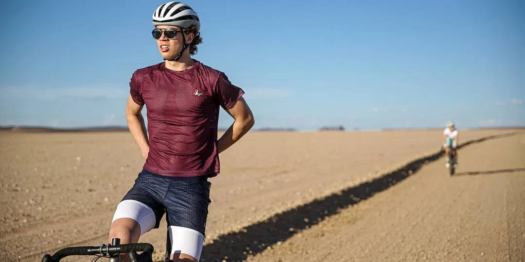 CAFE DU CYCLISTE Magalie Gravel Jersey - Bordeaux-Jerseys-