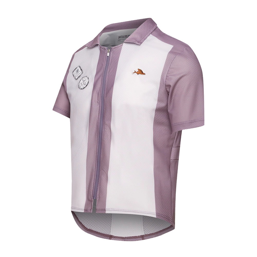 CAFE DU CYCLISTE Unisex Cycling Shirt Claudine - Storm-Jerseys-