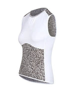 CAFE DU CYCLISTE Women Cecilia Sleeveless Mesh Baselayer - Tiger Default Cafe Du Cycliste