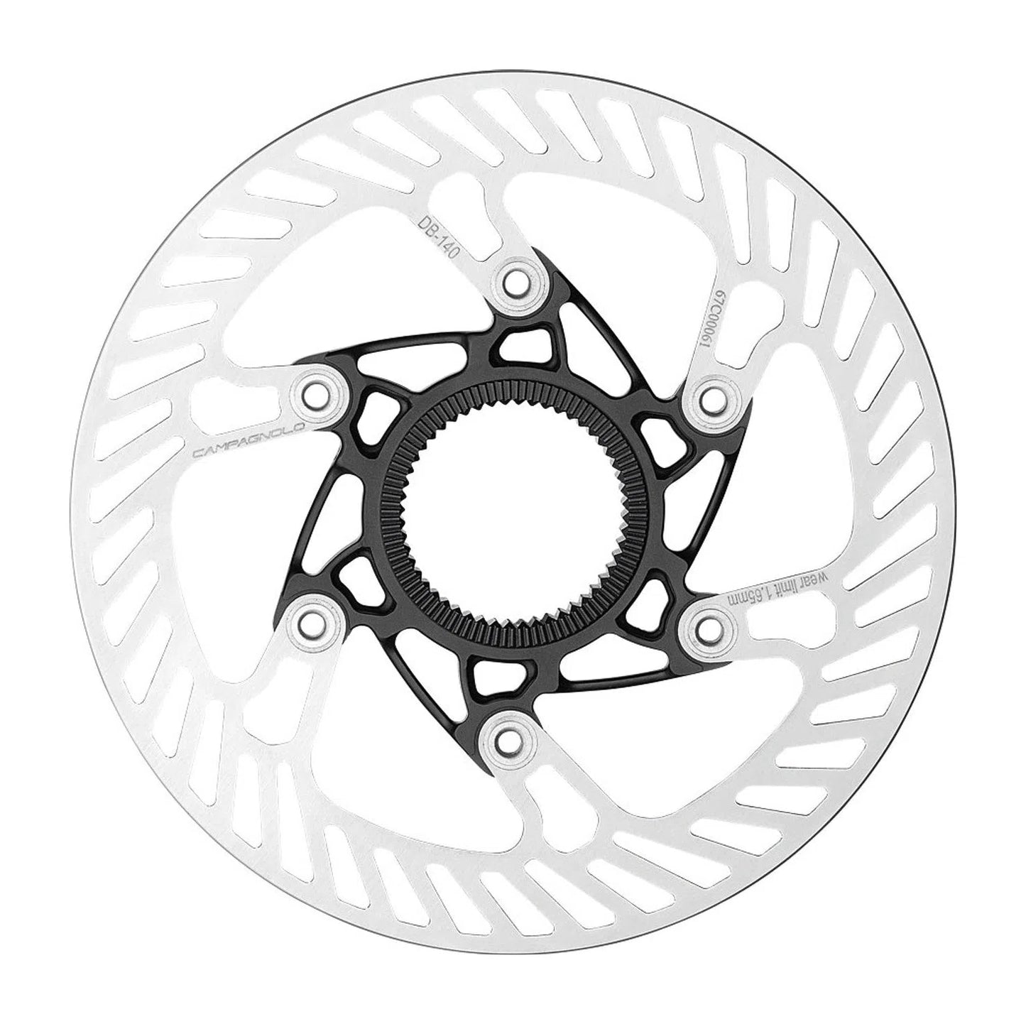 CAMPAGNOLO 03 Center Lock Disc Brake Rotor - Silver-Brake Rotors-