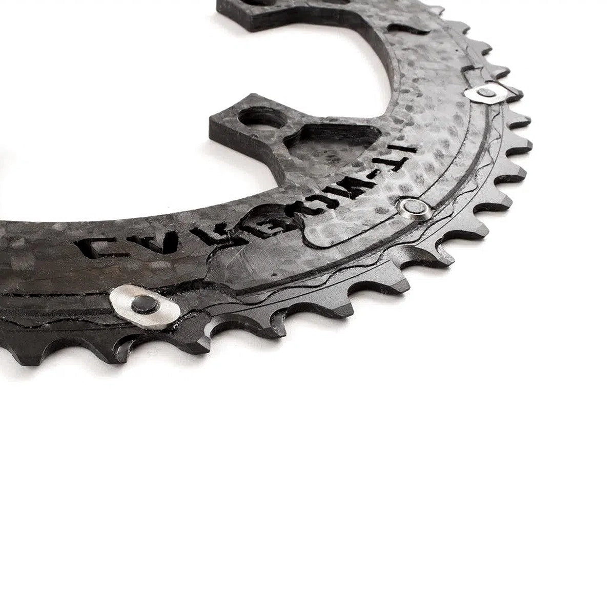 CARBON TI X Carboring Evo 50x110 DA9200 4 Arms PM- Carbon Black