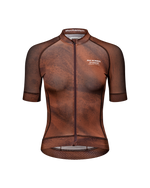 PAS NORMAL STUDIOS Dona Mechanism Maillot - AOP Light Brown