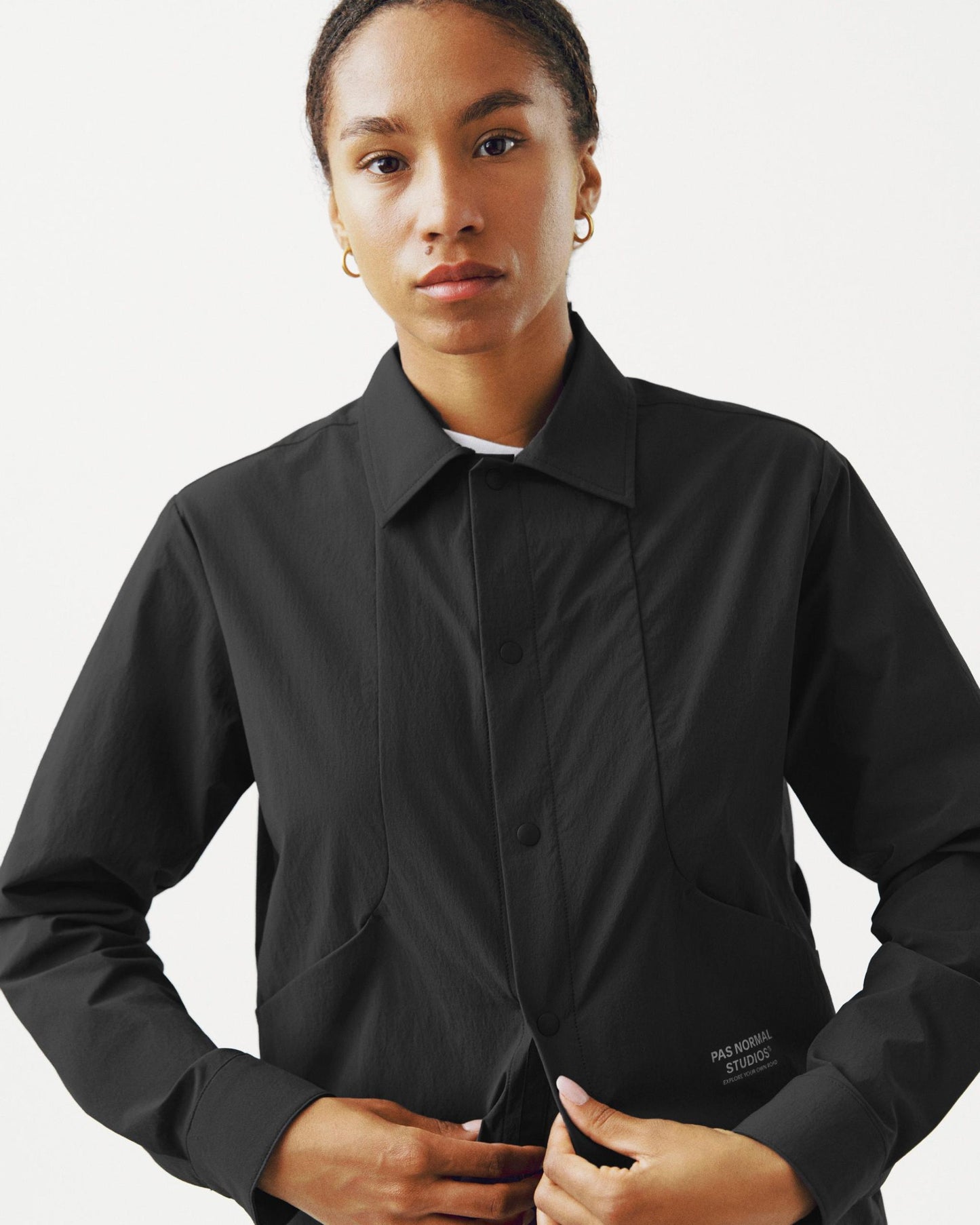 PAS NORMAL STUDIOS Off Race Tech Overshirt - Negro