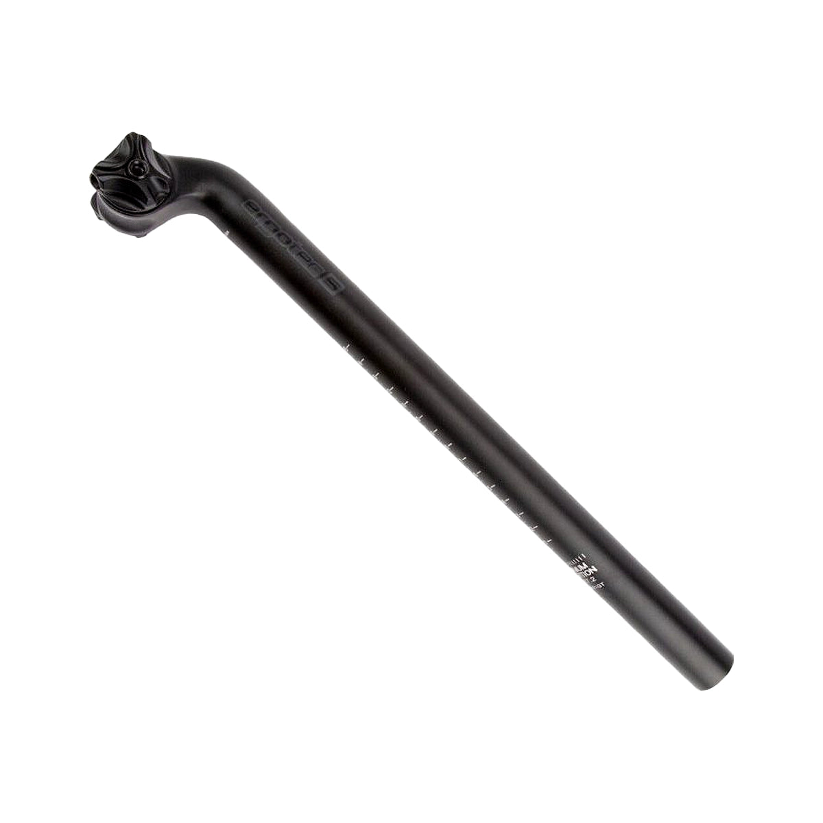 ERGOTEC VIPER Sattelstütze - 31.6 mm 400 mm length 30 mm offset Schwarz Aluminum