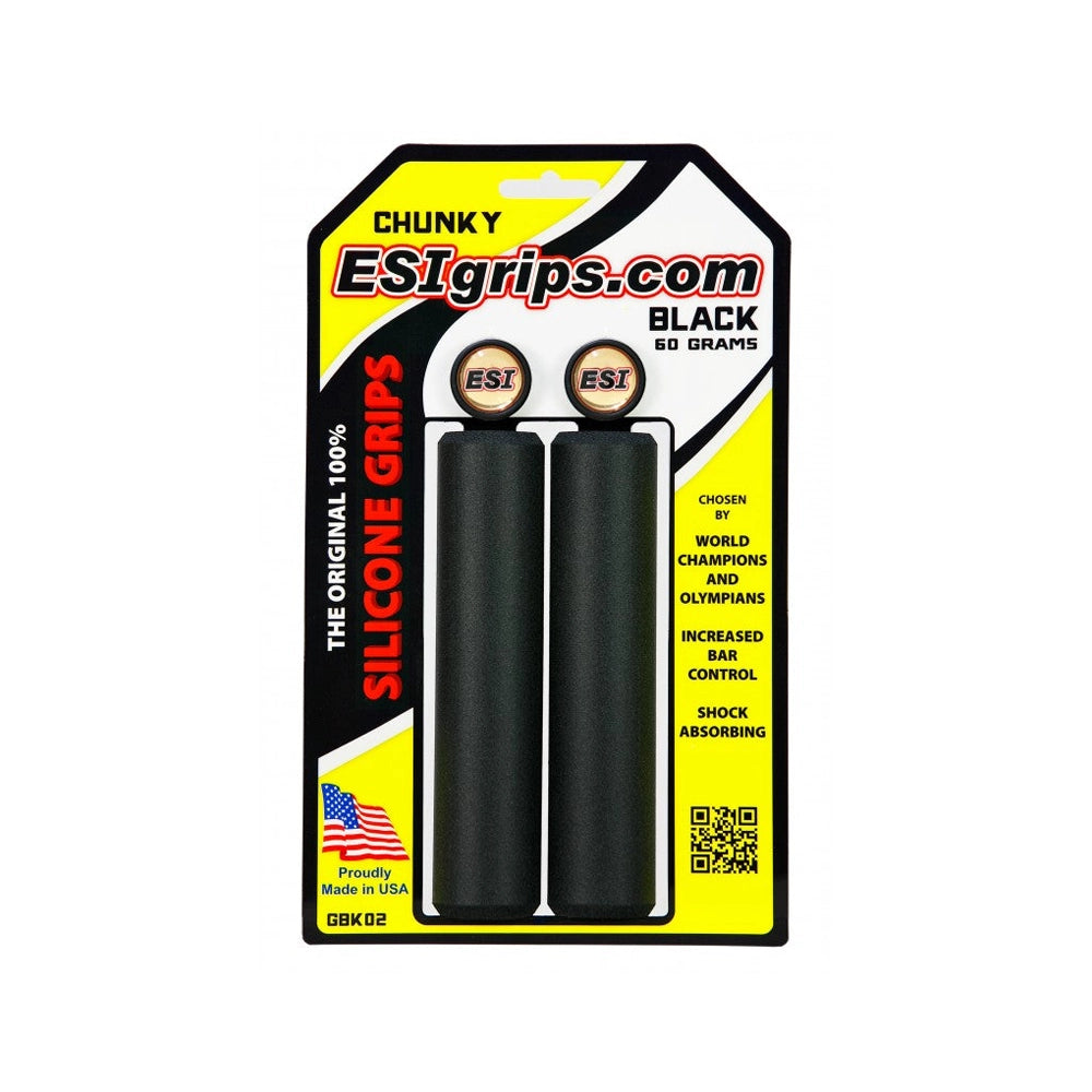 ESI Grips Chunky 32mm - Black-Bar Tapes-181517000032