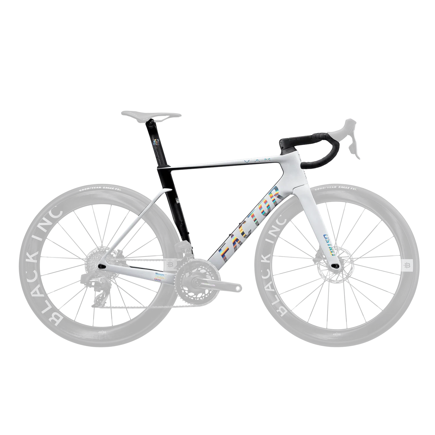 FACTOR OSTRO VAM Premium Package Frameset White/Chrome