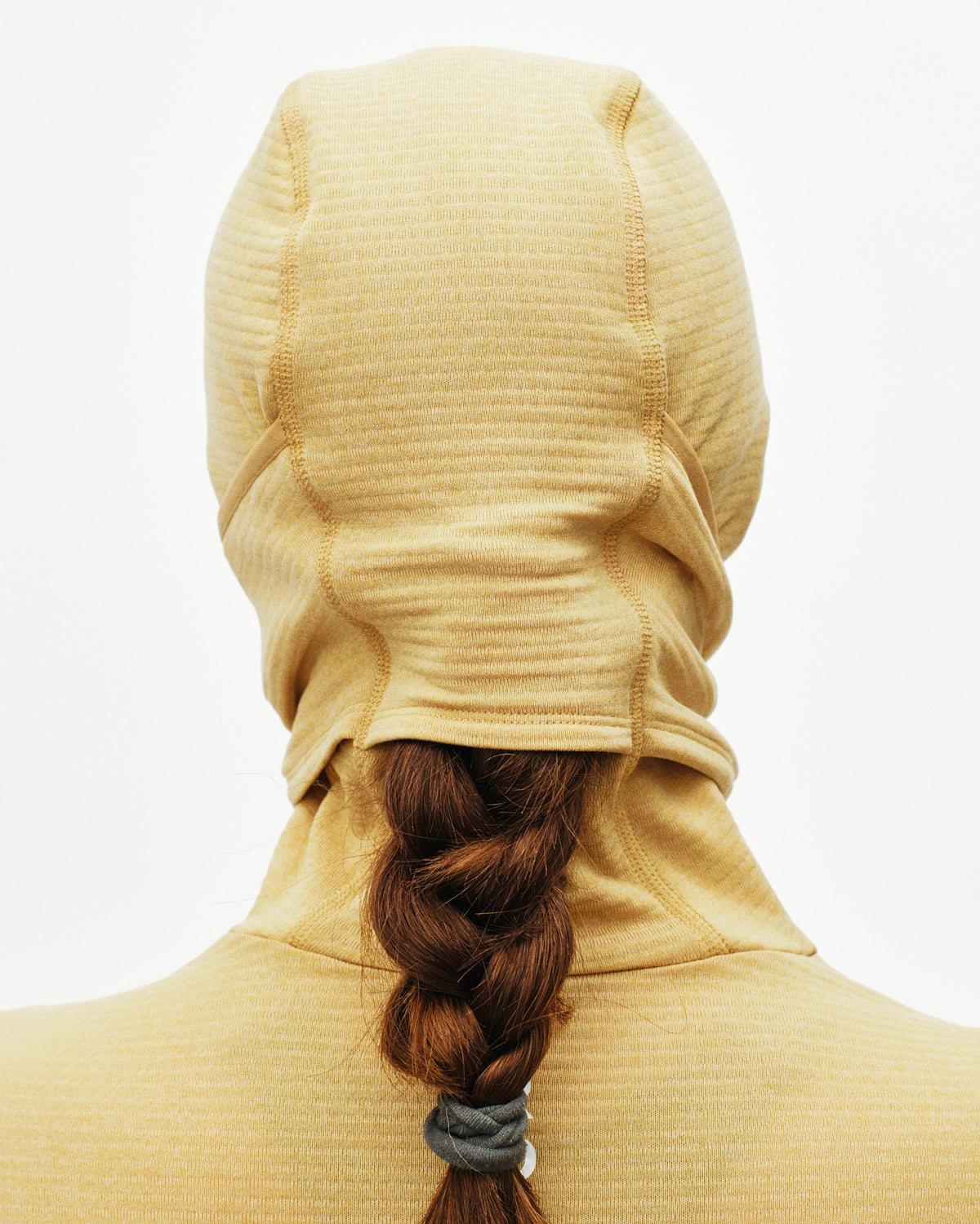 PAS NORMAL STUDIOS Women Thermal Hooded Windproof Base Layer - Camel / Marron