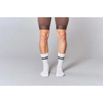 Socks Fingerscrossed Stripes - White Default Velodrom Barcelona