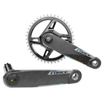 SRAM FORCE E1 AXS Powermeter XPLR DUB Wide - Carbon/Negre