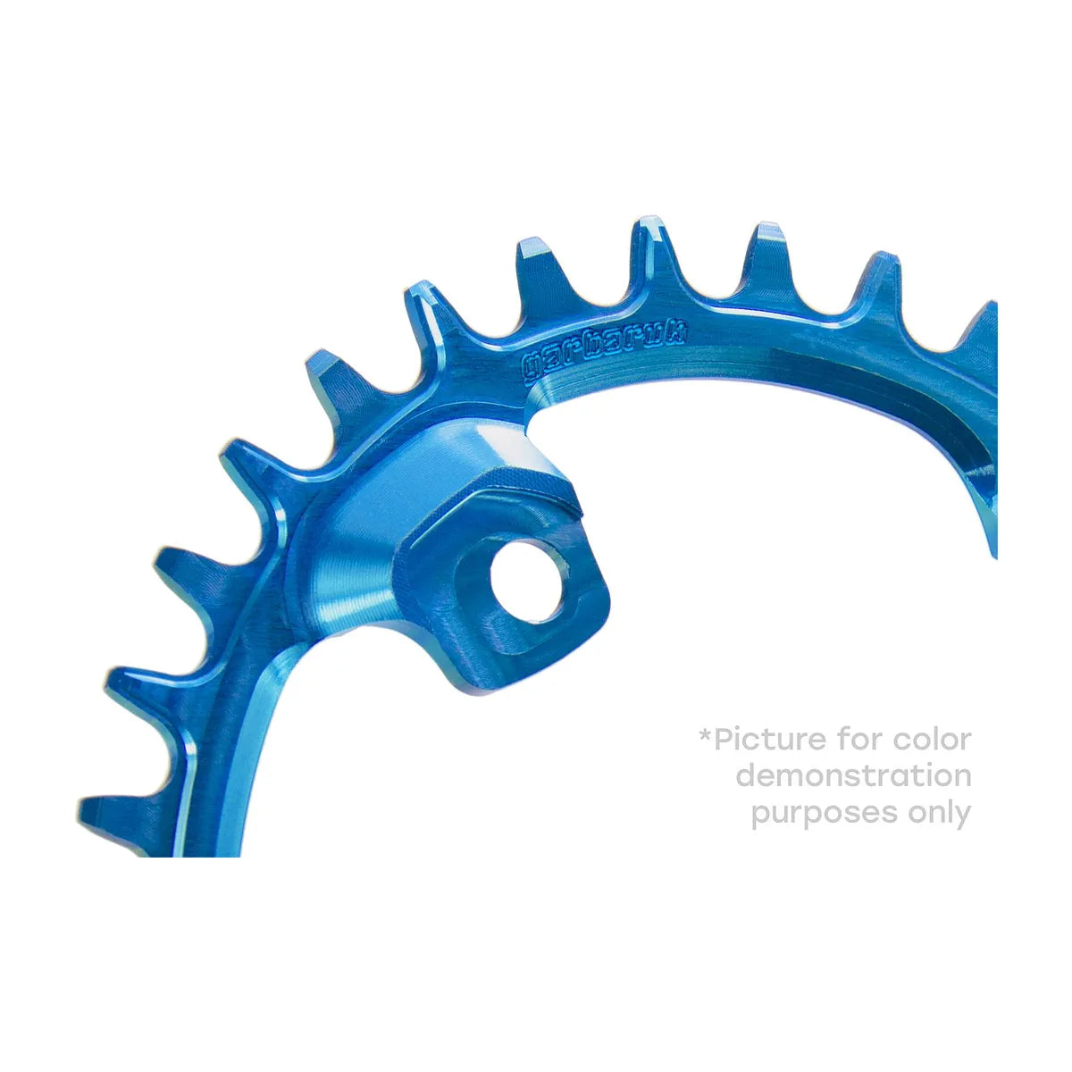 GARBARUK Chainring for Shimano GRX, Oval - Blue