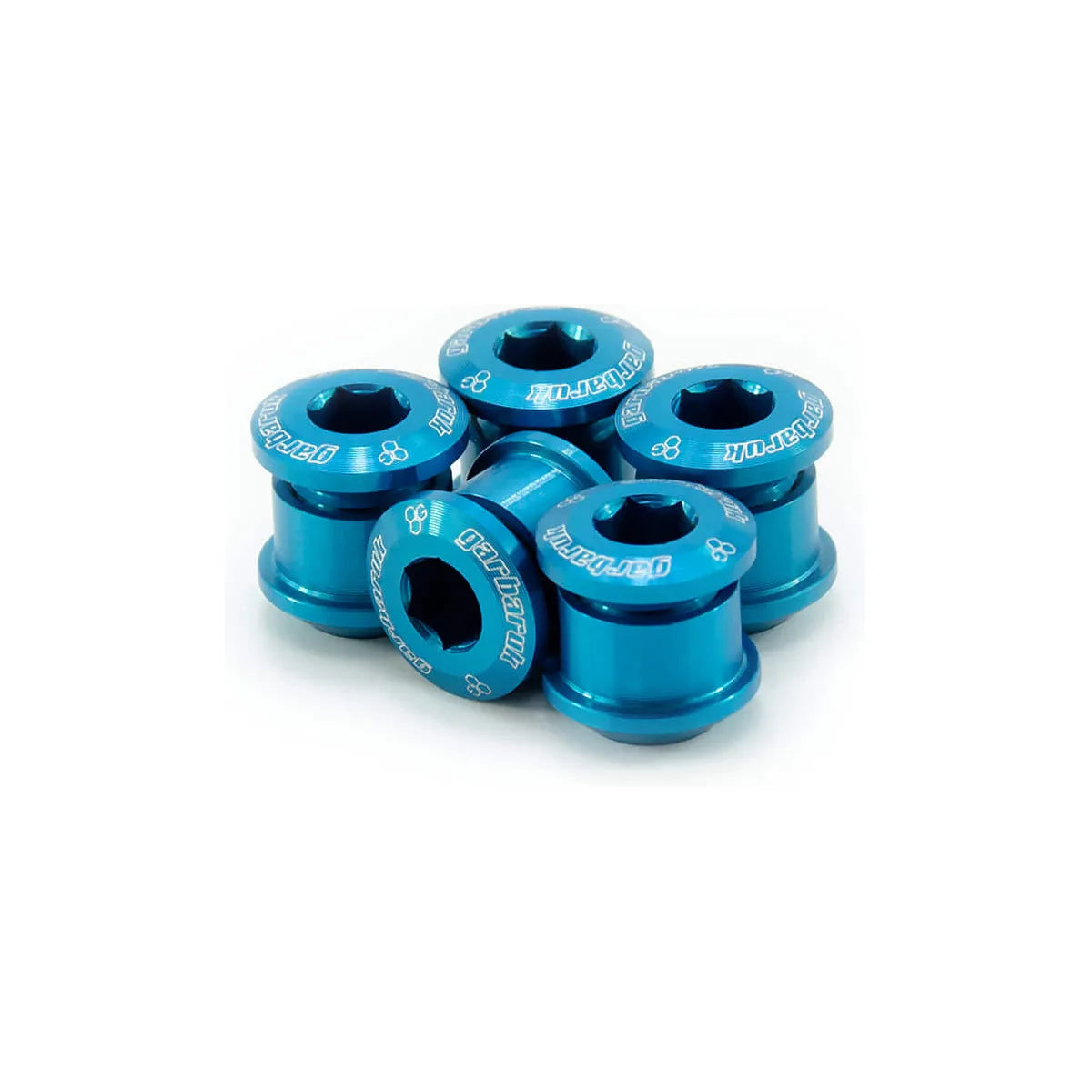 GARBARUK Chainring Bolt Set - Blue