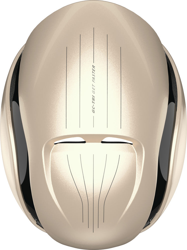 ABUS GAMECHANGER TRI Fahrradhelm - CHAMPAGNE GOLD