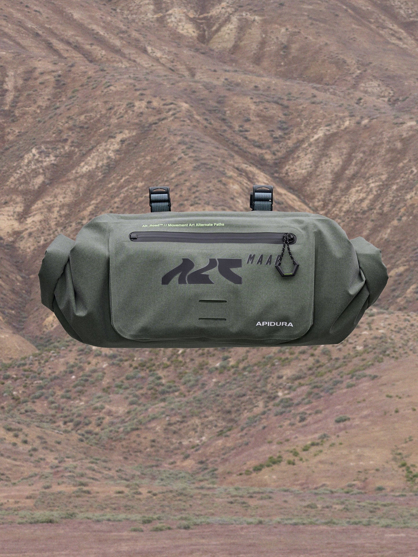 APIDURA X MAAP Stuur Bag - Loam