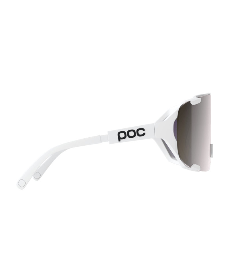 POC Devour Mid Hydrogen Blanc/Clarity Road/Sunny Silver - 9545
