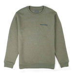 LASER Montseny Crewneck Sweatshirt - Moss Green-Sweatshirts-