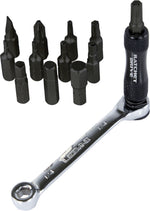 LEZYNE RATCHET KIT WITH BAG - Negro/NICKEL