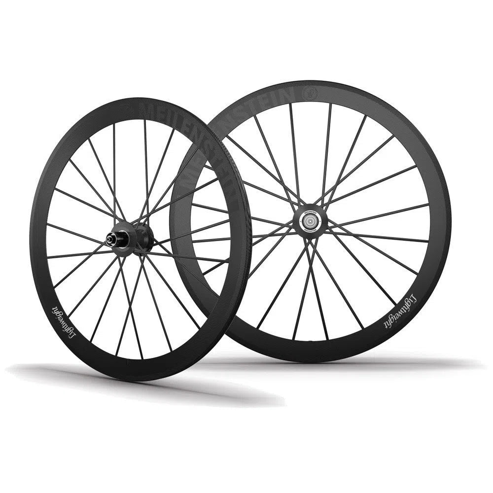 LIGHTWEIGHT MEILENSTEIN DISC WHEELS TUBULAR - Carbon Black-Wheelsets-89328774