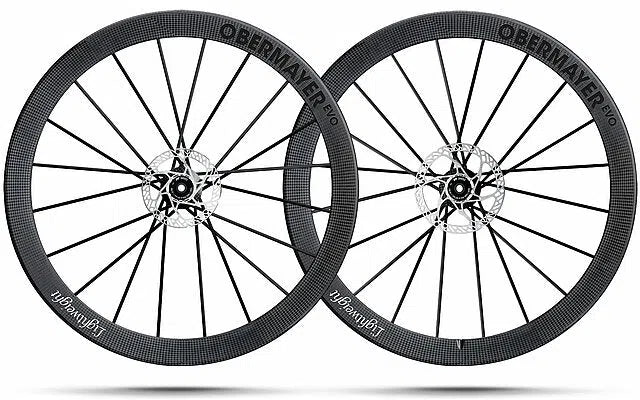 LIGHTWEIGHT Wheelset Obermayer Evo SCHWARZ ED - Black-Wheelsets-