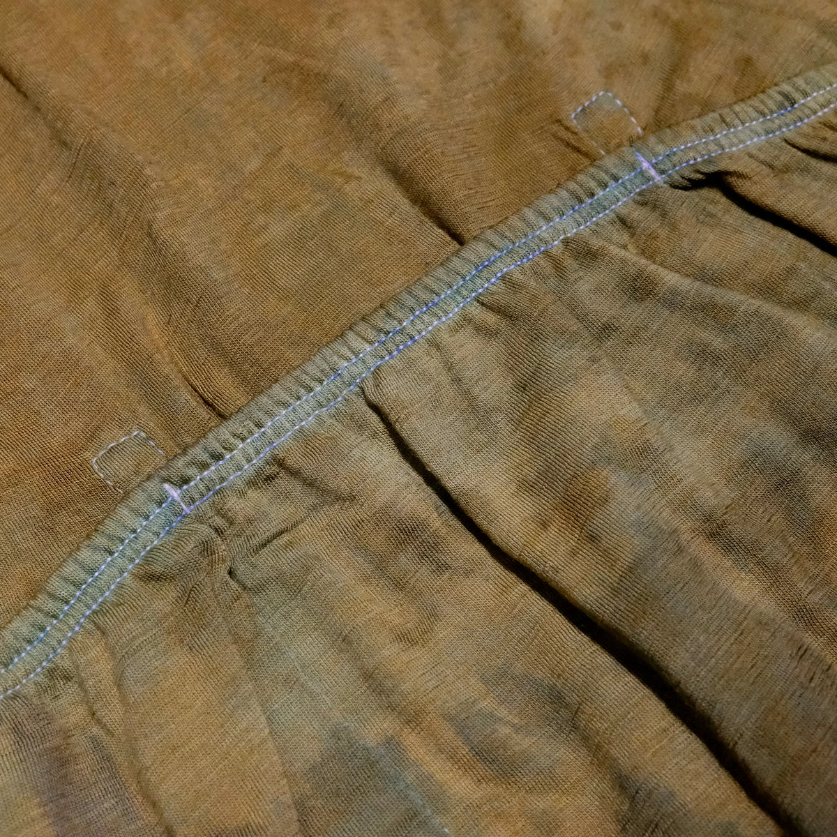 MAAD Cycling Jersey Short Sleeve - Olive / Turquoise Blue