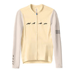 MAAP Evade Pro Base Women LS Jersey AW2023 - Sandstone/Limestone-Women Long Sleeve Jerseys-2000575162651