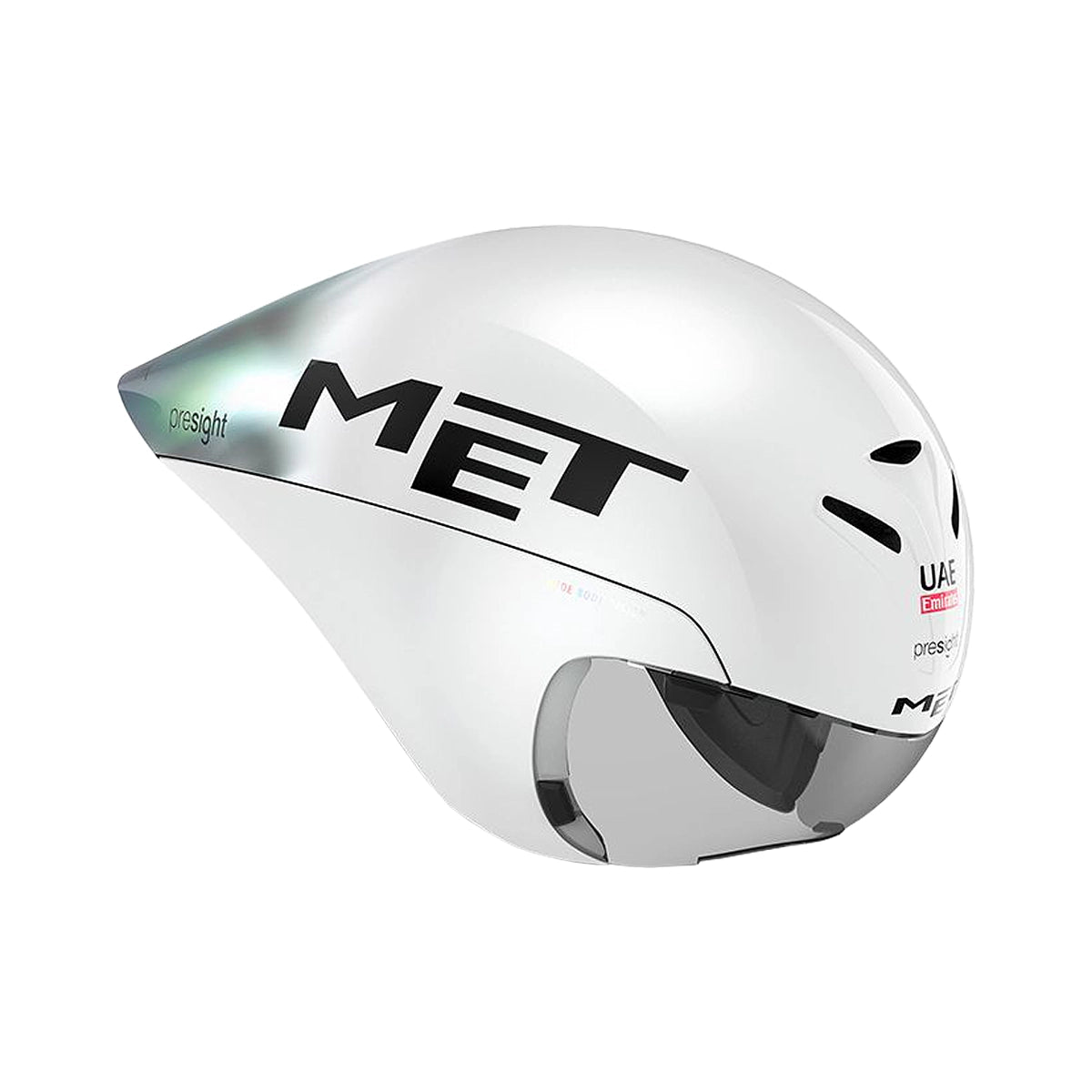 fahrradhelm 2024 MET Drone Fahrradhelm Wide Body UAE TEAM EMIRATES EDITION 2024
