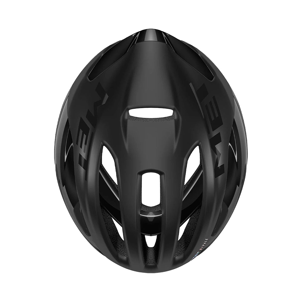 MET Rivale MIPS Cycling Helmet - Black Matt/Black Glossy-