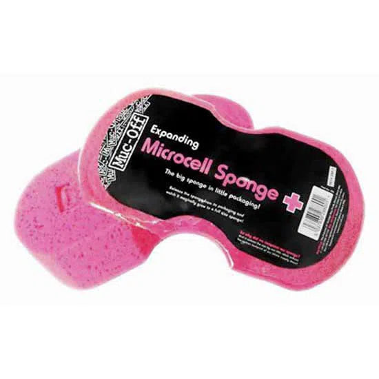 MUC OFF MICROCELL SPONGE - Pink-Cleaning Tools-5037835300000