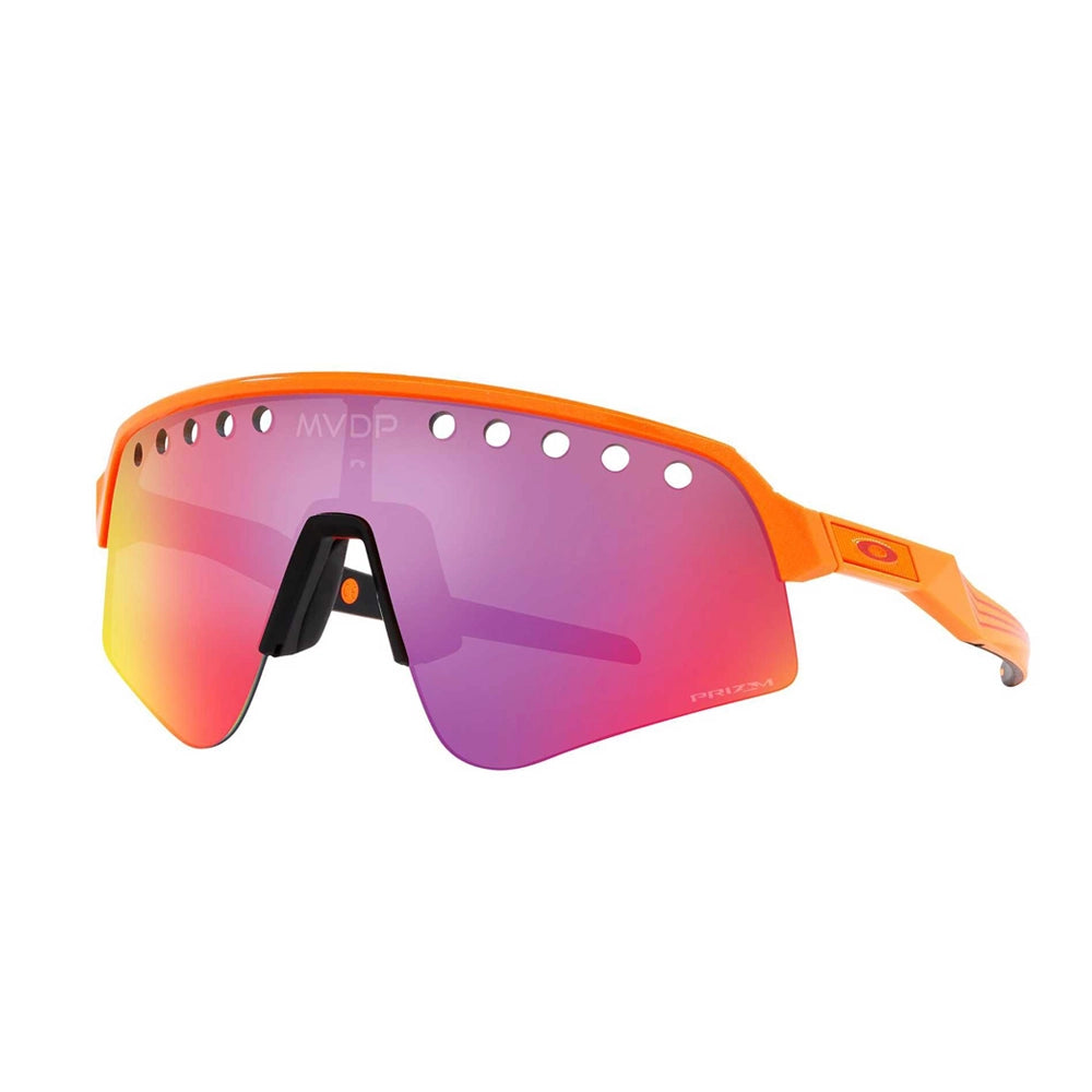 OAKLEY Sutro Lite Sweep Eyewear - MVDP Orange Sparkle Prizm Road OAKLEY Sutro Lite Sweep Eyewear - MVDP Orange Sparkle Prizm Road