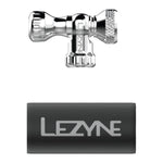 LEZYNE CONTROL DRIVE CNC CO2 PUMP HEAD - SILVER/GLOSSY