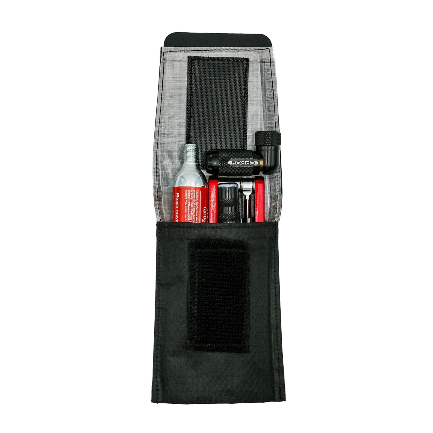 VELODROM RaceDay Micro Saddle Ripstop Bag - White