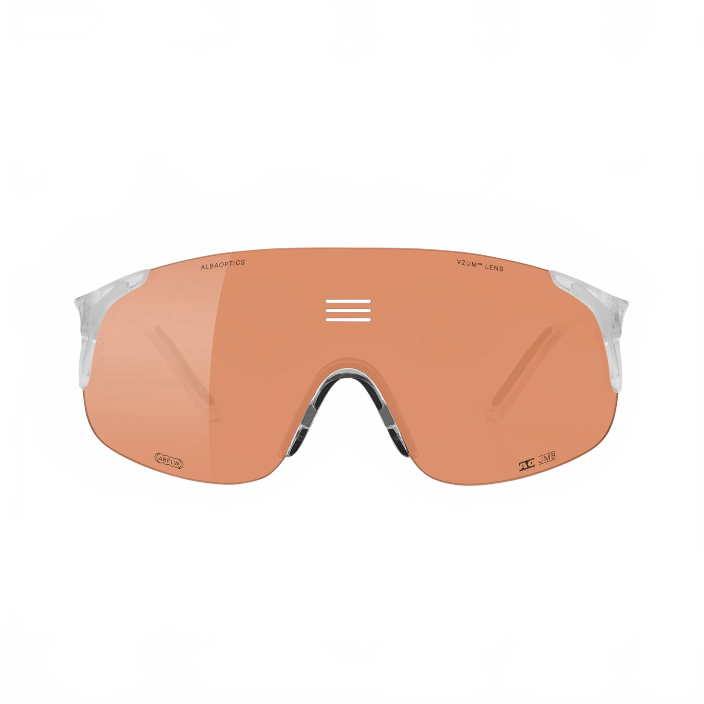 ALBA OPTICS Jumbo Crystal Glossy frame - Vzum Salmon