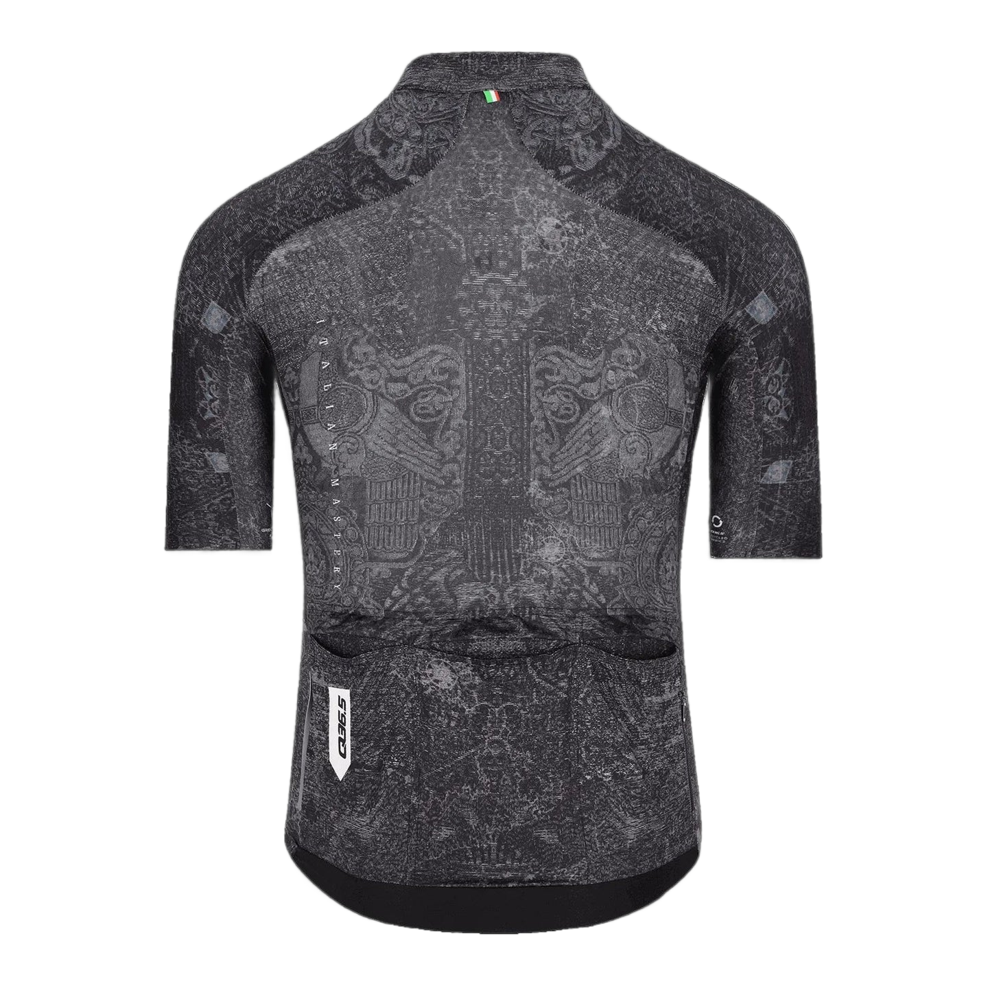 Q36.5 Gregarius Pro Damask Jersey - Black