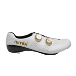 NIMBL Road Cycling Shoes Ultimate Exceed 2026 - White/Gold