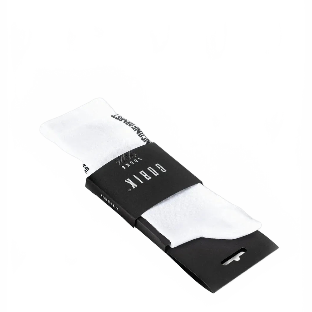 GOBIK Superb Axis Extra Long Socks - White