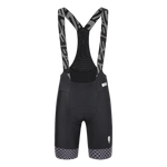 Q36.5 Gregarius Pro Bib Shorts - Check Grey