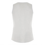 SANTINI Alpha Sleeveless Base Layer - White