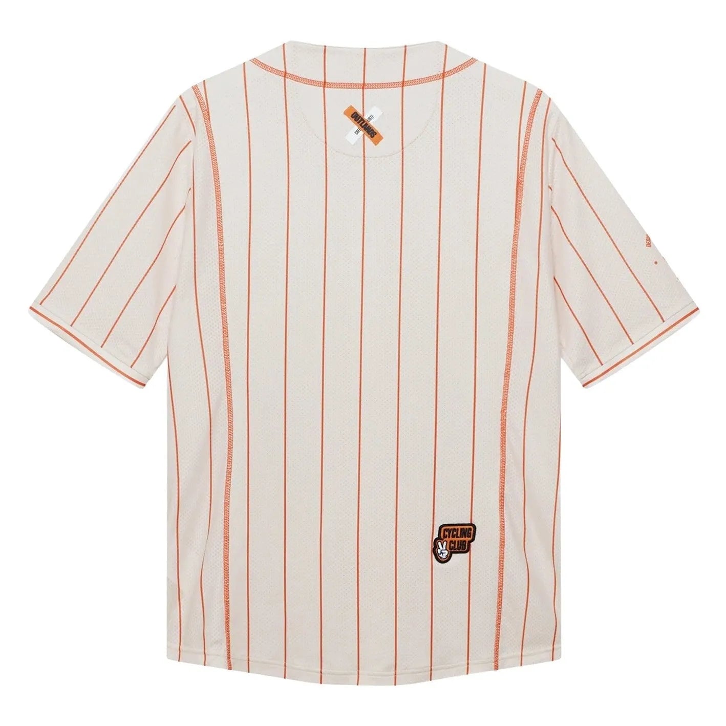 CAFÉ DU CYCLISTE Giselle Unisex Cycling Jersey - Chalk/Cinder Red