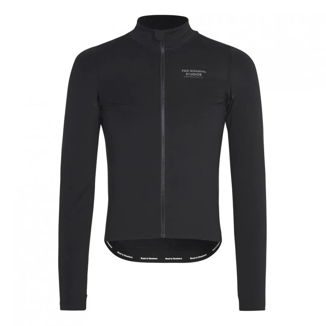 PAS NORMAL STUDIOS Defend LS Jersey Jacket - Black – Velodrom CC PAS NORMAL STUDIOS Defend LS Jersey Jacket - Black – Velodrom CC
