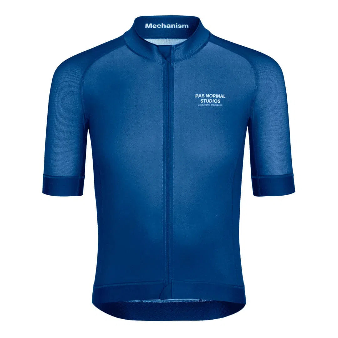 PAS NORMAL STUDIOS Mechanism Jersey - Dark Blue | Velodrom Cycling