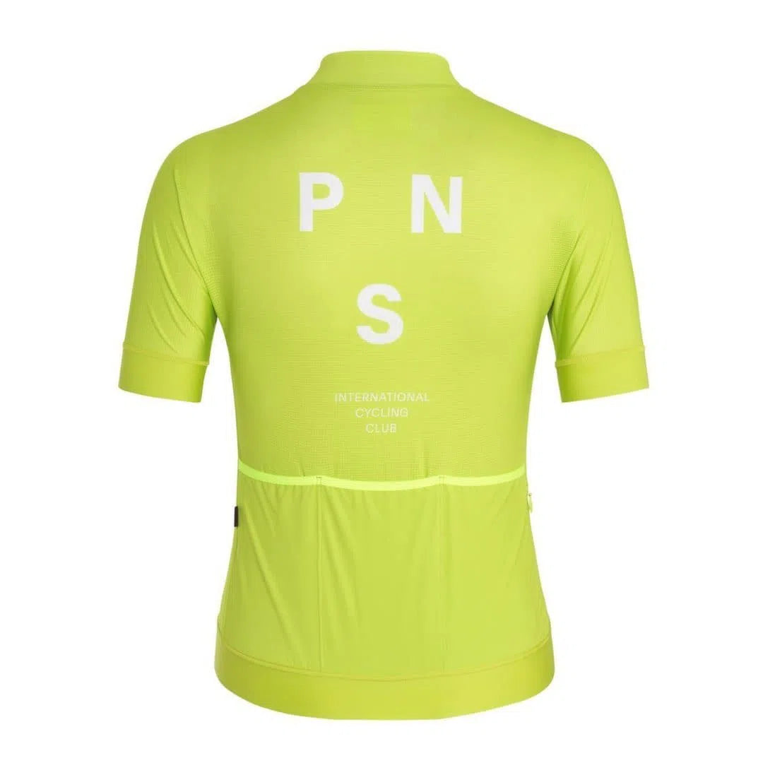 PAS NORMAL STUDIOS Mechanism Women Jersey Bright Lime Default Velodrom Barcelona