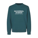 PAS NORMAL STUDIOS Off Race Logo Sweatshirt - Teal