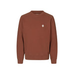 PAS NORMAL STUDIOS Off Race Patch Sweatshirt - Rust