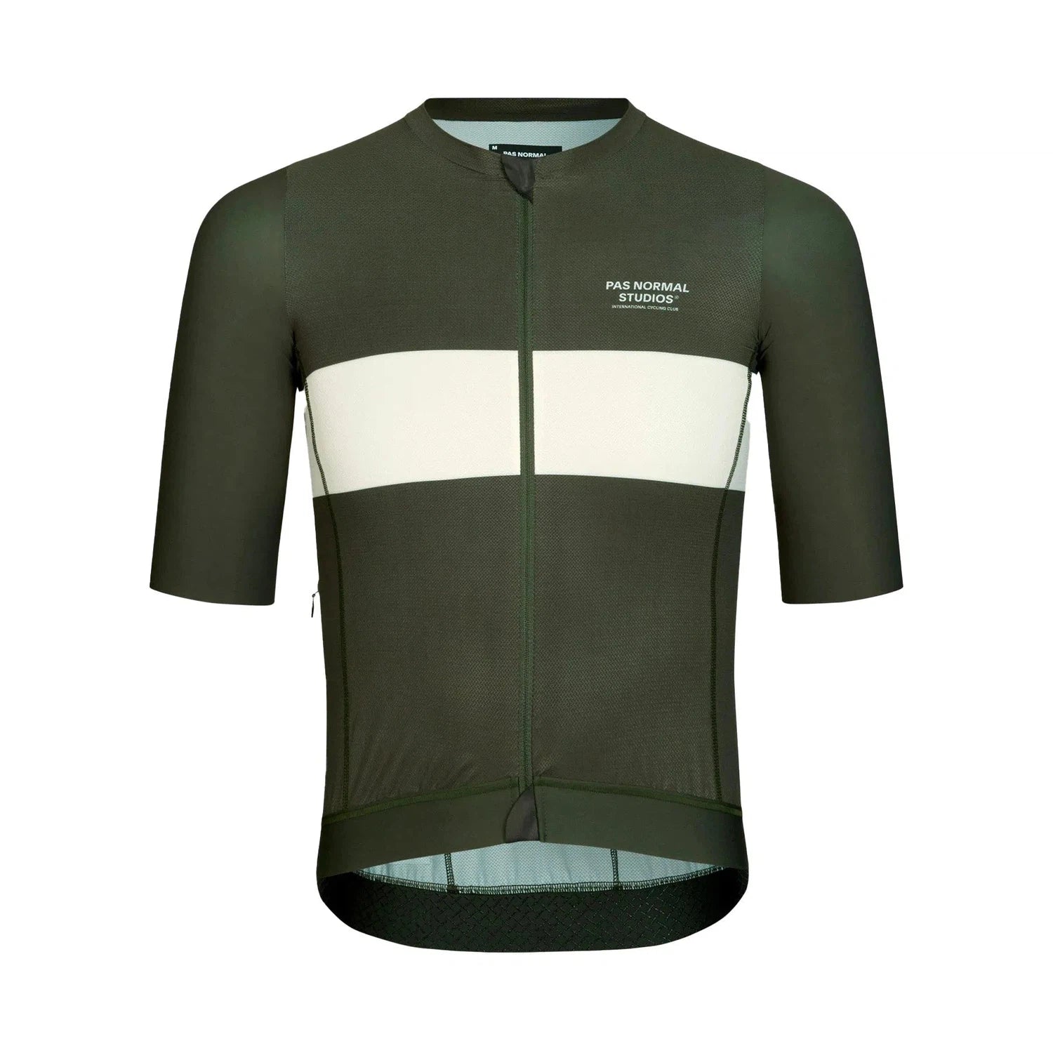 PAS NORMAL STUDIOS Solitude Jersey 2022 - Dark Olive Stripe PAS NORMAL STUDIOS Solitude Jersey 2022 - Dark Olive Stripe