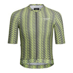 PAS NORMAL STUDIOS Solitude Jersey SS24 - Dark Moss/Lime Green