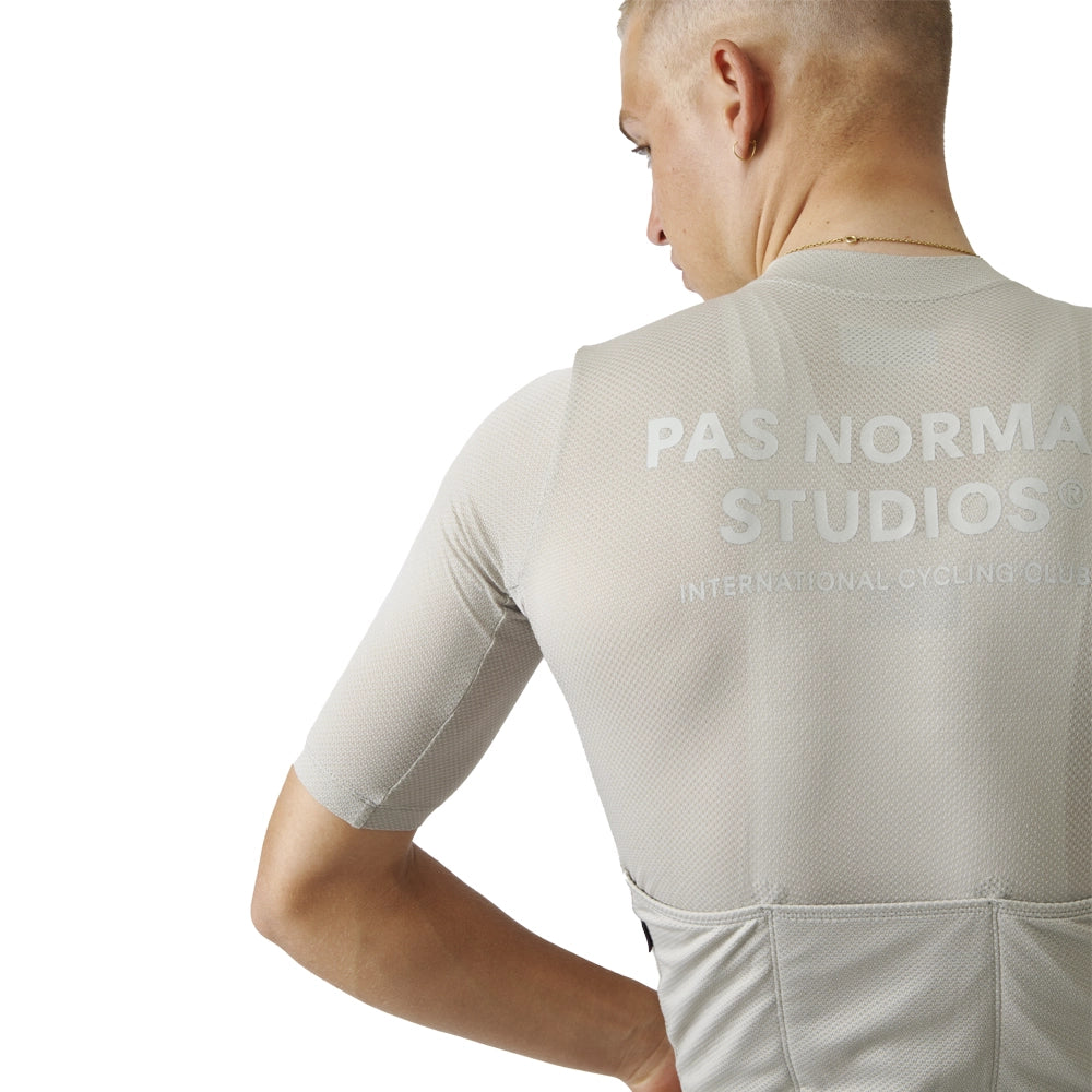 PAS NORMAL STUDIOS Solitude Mesh Jersey SS23 - Light Grey