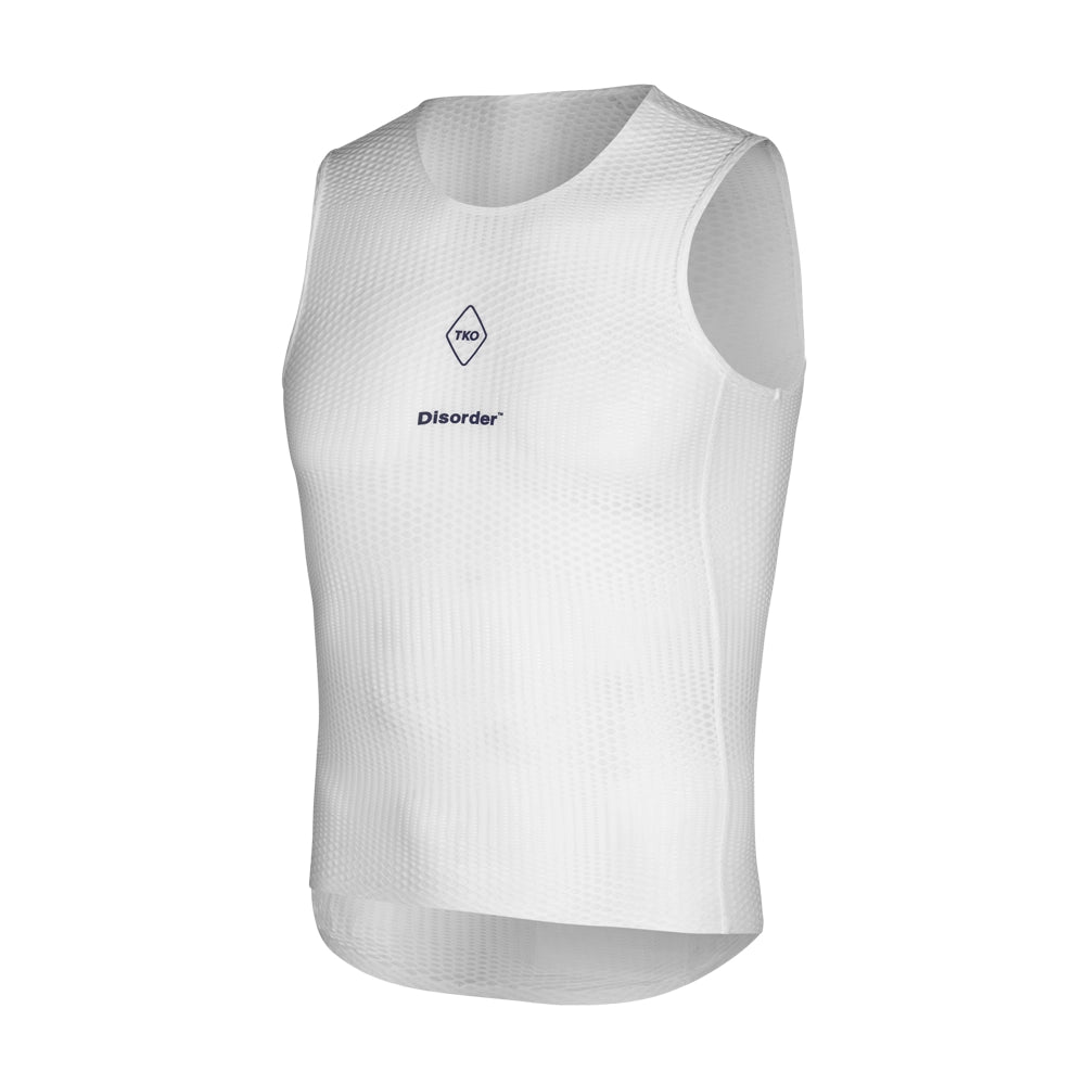 PAS NORMAL STUDIOS TKO Disorder Summer Sleeveless Baselayer 2023 - White