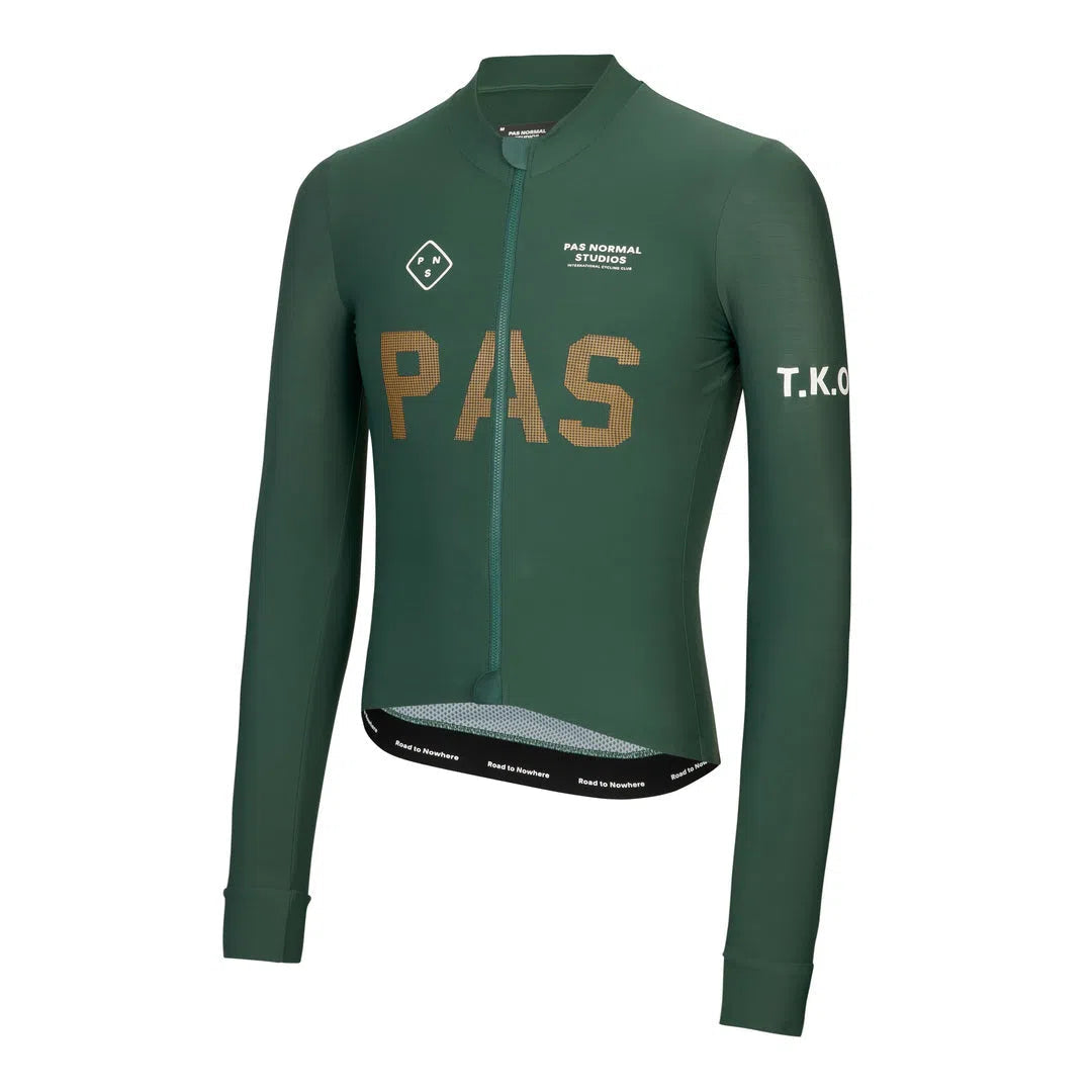 PAS NORMAL STUDIOS TKO Long Sleeve Jersey - Deep Green