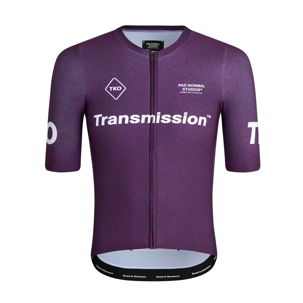 PAS NORMAL STUDIOS TKO Mechanism Short Sleeve Jersey - Dark Purple PAS NORMAL STUDIOS TKO Mechanism Short Sleeve Jersey - Dark Purple