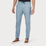 PAUL SMITH Drawcord Trouser - Light Navy-Trousers-